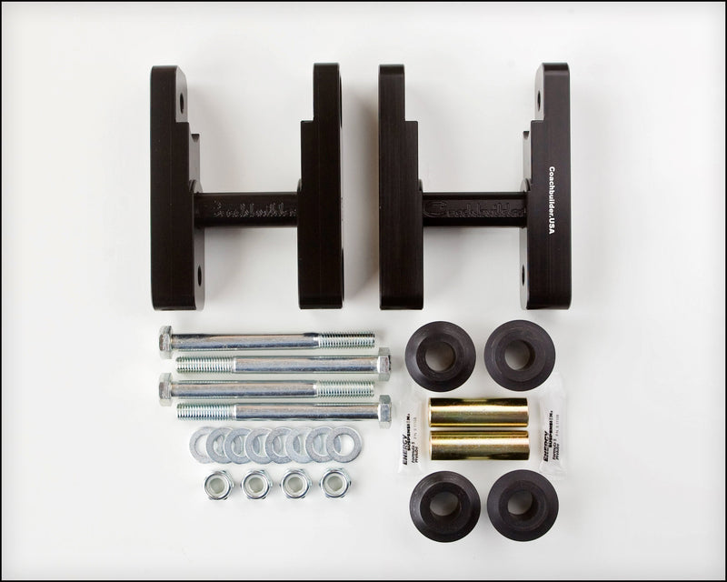 Coachbuilder +1” Shackle Kit ( Provides .625” Of Actual Lift ) Tundra 2007-2021 Including TRD PRO